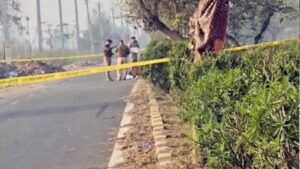 Haryana के रोहतक में पुलिस और बदमाश के बीच मुठभेड़, एक आरोपी घायल।