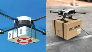 हरियाणा: Drone द्वारा सोनीपत से झज्जर भेजा गया कॉर्निया, 40 मिनट में तय की 65 किलोमीटर की दूरी।