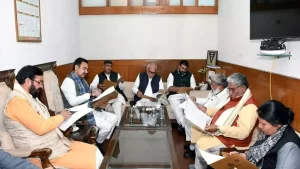 Haryana विधानसभा में बजट सत्र के आठवें दिन हुआ हंगामा, 2009 की पुलिस भर्ती पर उठे सवाल।