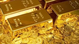 Gold Update: सोने-चांदी की कीमतों में बड़ी गिरावट: 10 ग्राम सोना ₹95,669 और चांदी ₹97,513 प्रति किलो पहुंची।