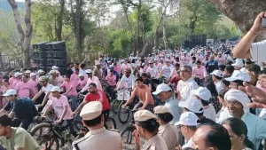 Haryana: सीएम ने साइक्लोथॉन यात्रा को किया रवाना: नायब सैनी बोले – नशे की कमाई से फैल रहा आ/तंक/वाद।