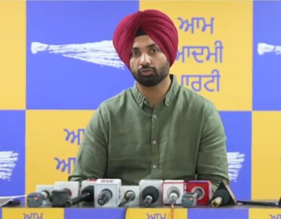 कांग्रेस विधायक खैरा के परिवार ने रामगढ़ में पंचायत की ज़मीन हड़पी, गांव के विकास में डाली रुकावट: AAP के हरसिमरन घुम्मण