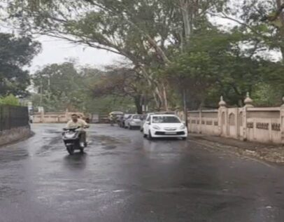 पंजाब में अचानक मौसम बदला, अमृतसर में बारिश:तेज ठंडी हवाएं चलीं; तापमान सामान्य से 5.8 डिग्री अधिक