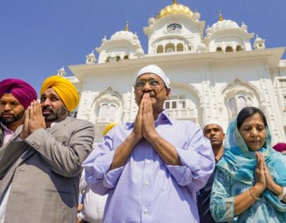अरविंद केजरीवाल और CM भगवंत मान आज अमृतसर में:गोल्डन टेंपल में मत्था टेककर वाहेगुरु का करेंगे शुकराना