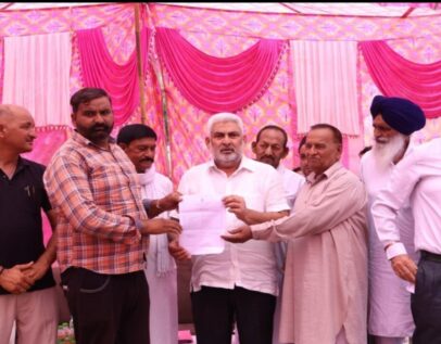 सीमा रेखा के भीतर रहने वाले परिवारों को बड़ी राहत, ‘मेरा घर मेरे नाम’ योजना के तहत मिला मालिकाना हक