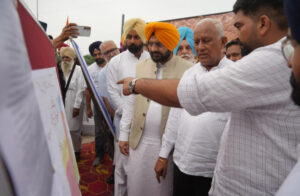 कैबिनेट मंत्री बरिंदर कुमार गोयल और तरुनप्रीत सिंह सौंद ने खन्ना में 70.52 करोड़ रुपये की लागत से पूर्ण हुए सिंचाई परियोजनाओं का किया उद्घाटन