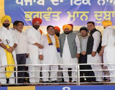 कांग्रेस को कादियां हलके में बड़ा झटका, सीनियर नेता और तीन बार के जिला परिषद सदस्य ठाकुर बलराज सिंह आप में शामिल