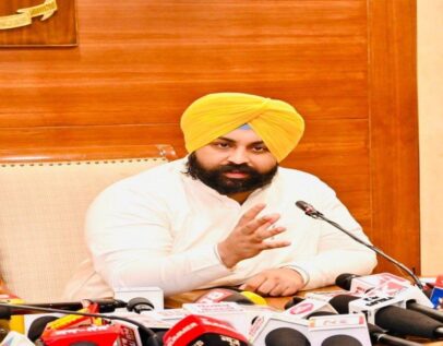 भगवंत मान सरकार द्वारा पंजाब में सभी गारबेज वल्नरेबल प्वाइंट्स खत्म करने के लिए 10 दिवसीय विशेष सफाई अभियान शुरू किया जाएगा: हरजोत सिंह बैंस