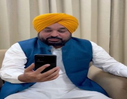 CM भगवंत मान ने हॉकी कप्तान हरमनप्रीत सिंह से की वीडियो कॉल, आगामी मुकाबलों के लिए दी शुभकामनाएं