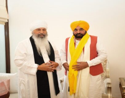 नानकसर संप्रदाय के प्रमुख ने ऐतिहासिक ‘जागत जोत श्री गुरु ग्रंथ साहिब सम्मान (संशोधन) अधिनियम, 2026’ पारित करने के लिए मुख्यमंत्री भगवंत सिंह मान की सराहना की